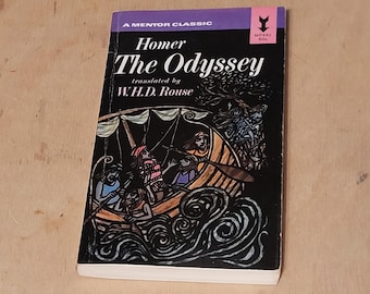 Homer The Odyssey Paperback Book 1937 Mentor Classic 24th Printing