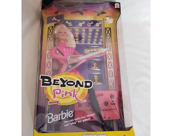 1998 Beyond Pink Barbie 20017 Original Box Shows Wear Vintage