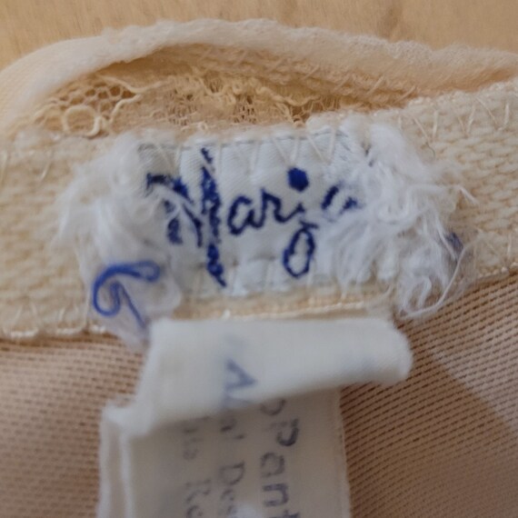 Vintage Girdle Slip Panty Garter Lingerie 1960s M… - image 9