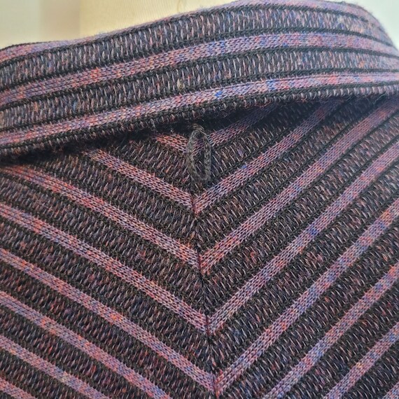 Vintage Shirt Dress Amy Adams Stripe Belted Tie N… - image 6