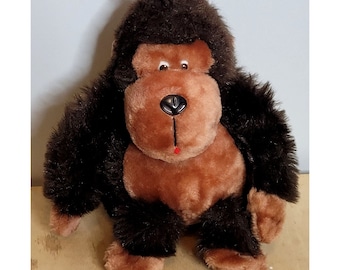 希少ヴィンテージ 1985年 Dakin and Co ゴリラぬいぐるみ 26インチ