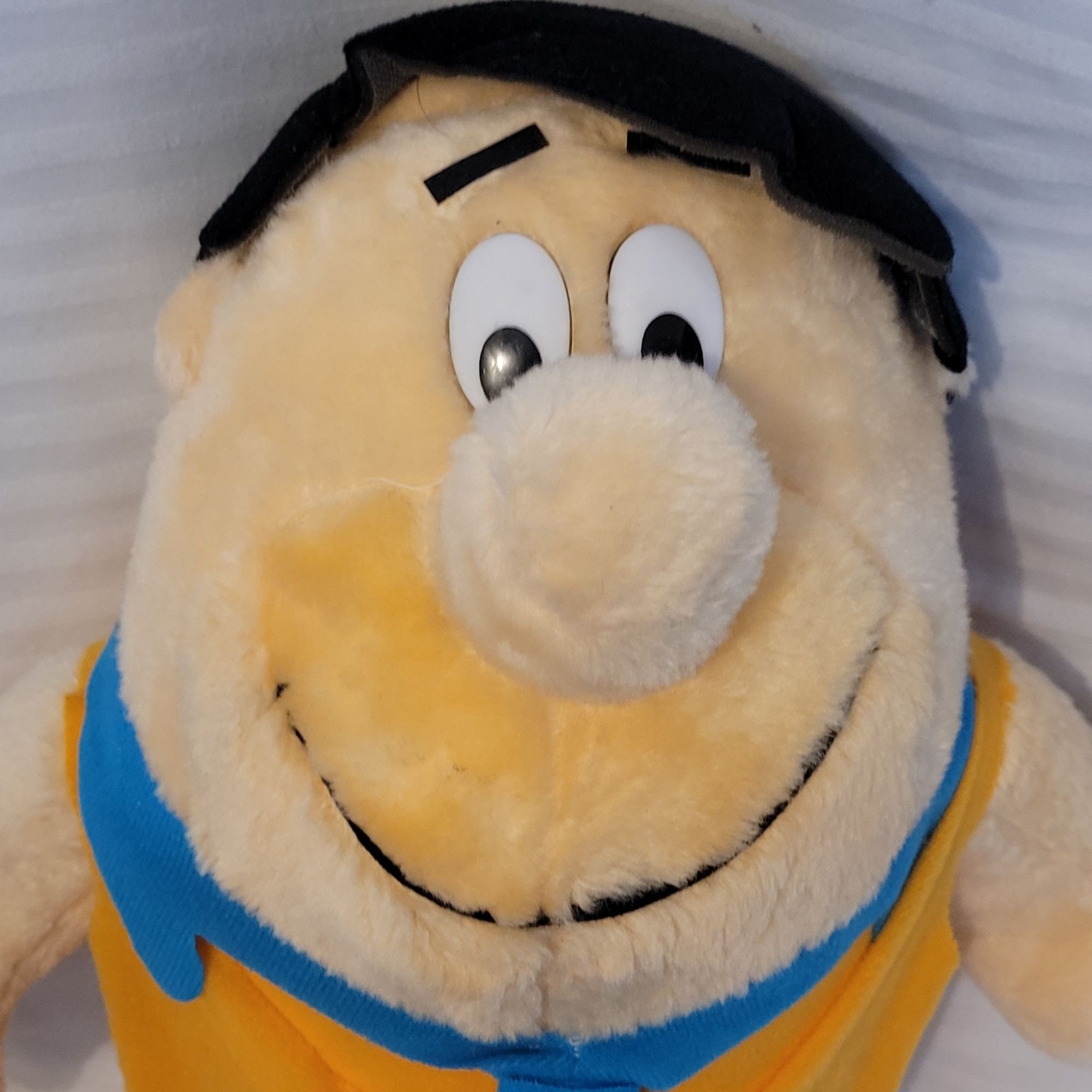 Nanco Fred Flintstone 1989 Stuffed Plush Toy 20 Inches Tall