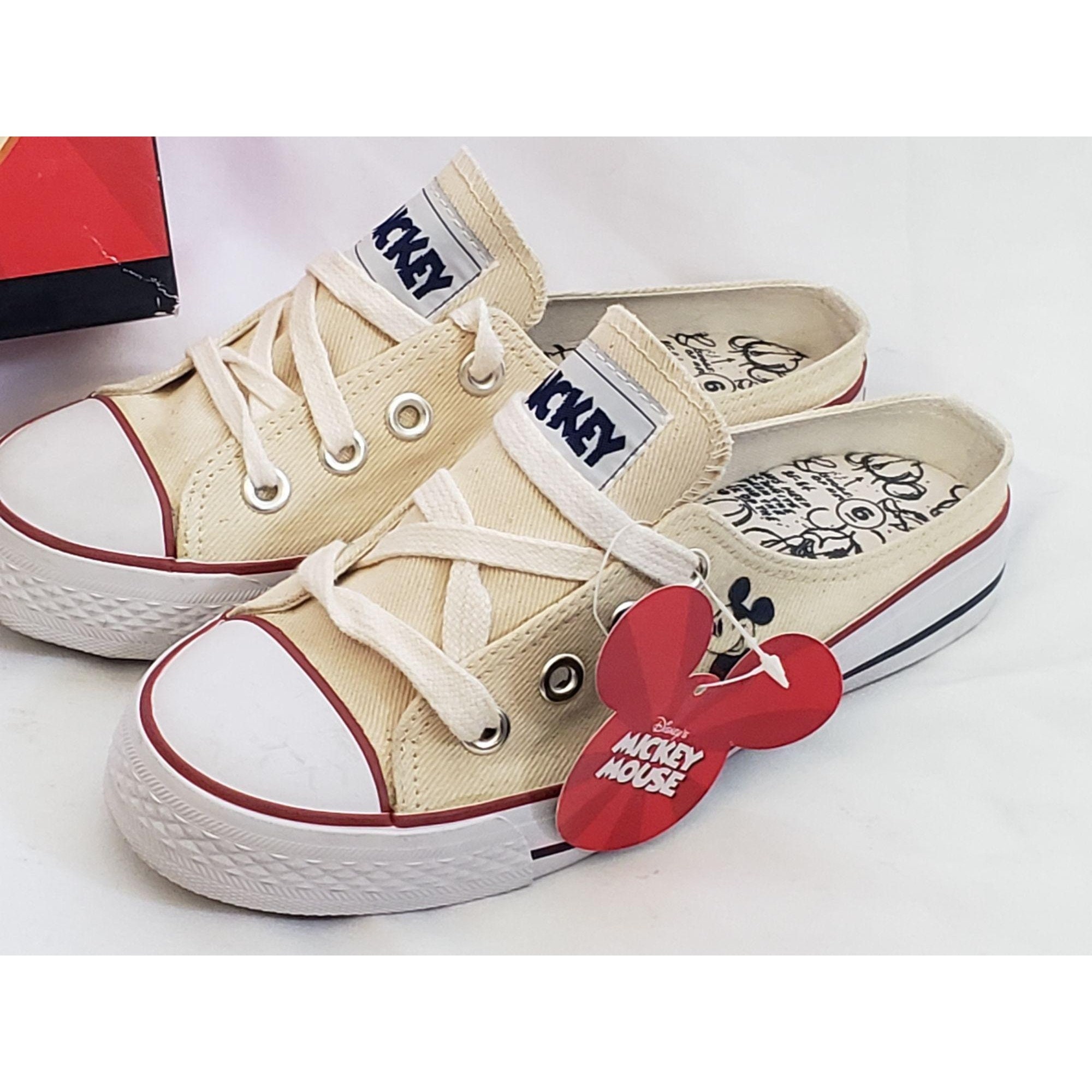 Mickey Vintage Mule Natural 5656071 Womens Size 6 Original
