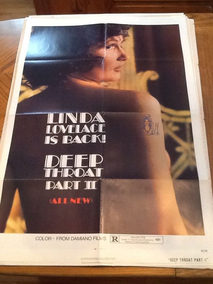 Deep Throat Part 2 1974 Original One Sheet Movie Poster Etsy