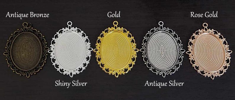 a row of oval frames with names on them
