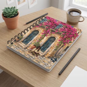 Scenic European Journal, Mediterranean Travel Notebook, Laminated Cover (5x7)