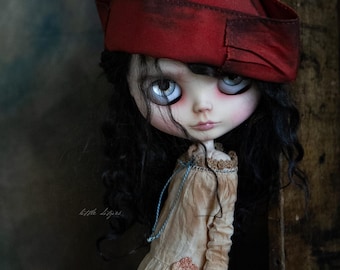 RUSTY SAILOR: Waxed Cotton Boat Hat for Blythe!