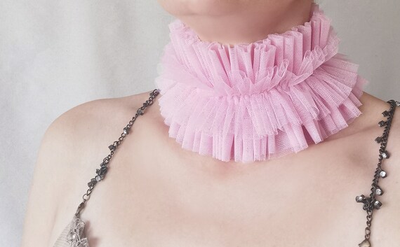 Pink neck best sale piece
