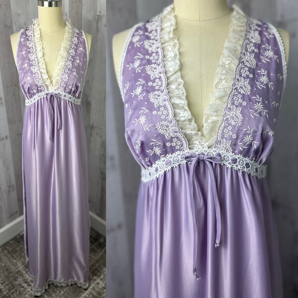 Lavender Nightgown - Etsy