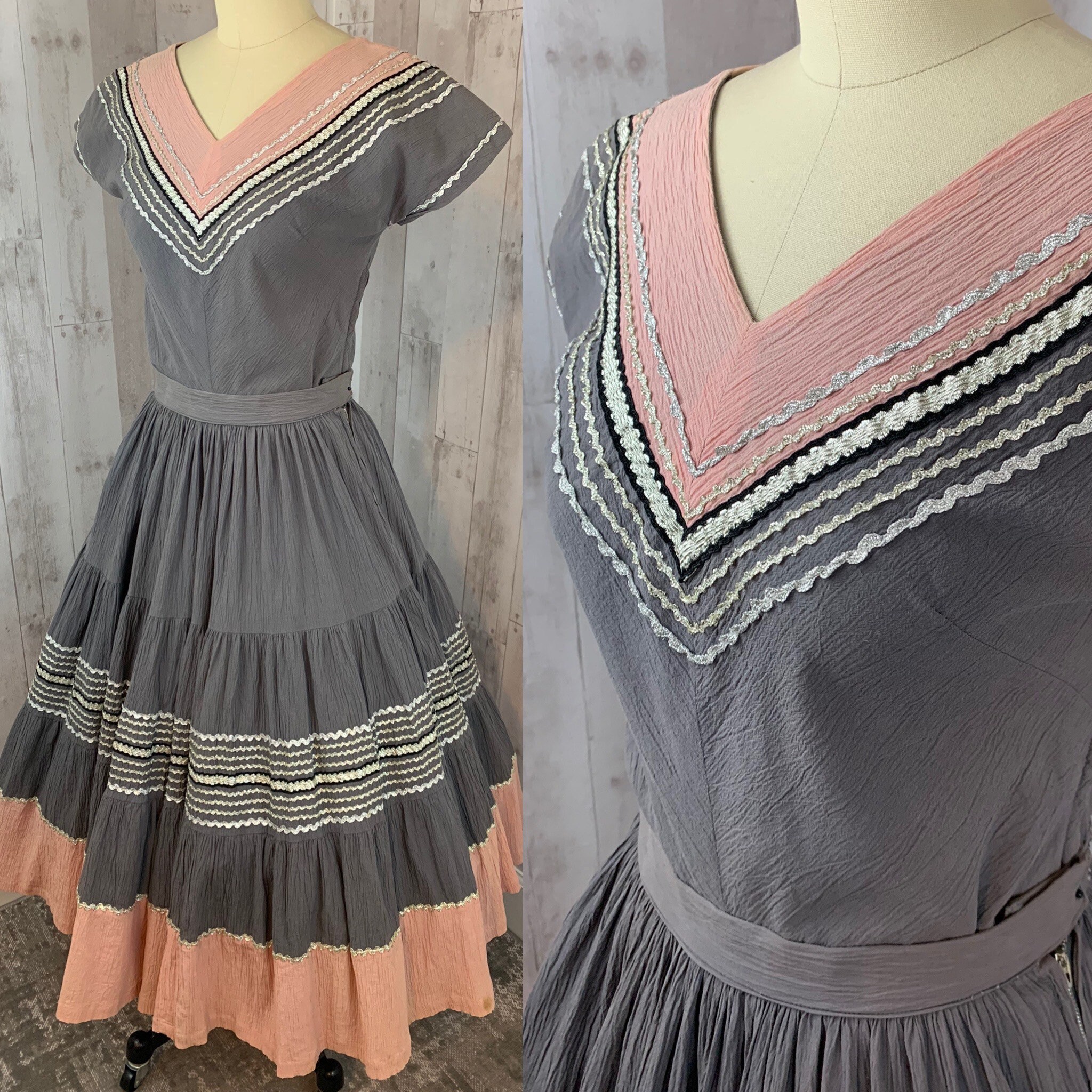 1950s patio dress