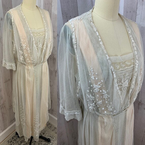 1900s-Antique Edwardian DRESS~Paul Poiret Period G