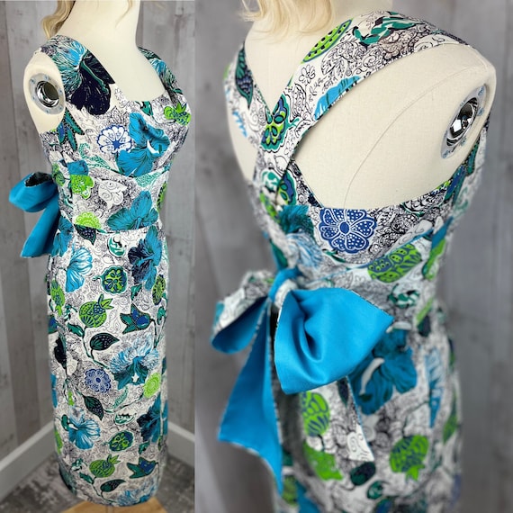 Vintage 1950s-1960s KAMEHAMEHA Dress~Authentic Ha… - image 1