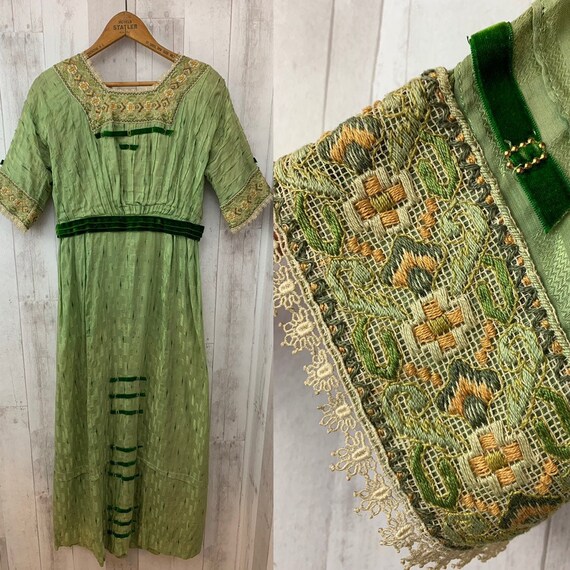 1900s-Antique Edwardian DRESS/GOWN Paul Poiret Per