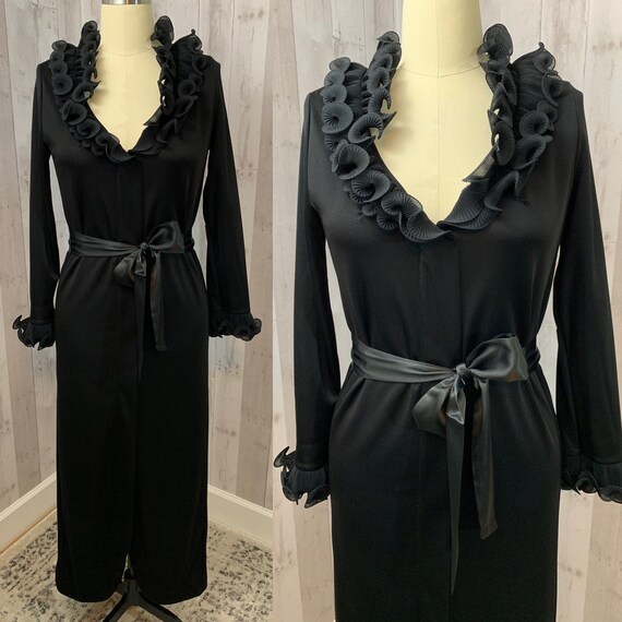 DIOR Vintage 1960s Black Christian Dior Dressing G