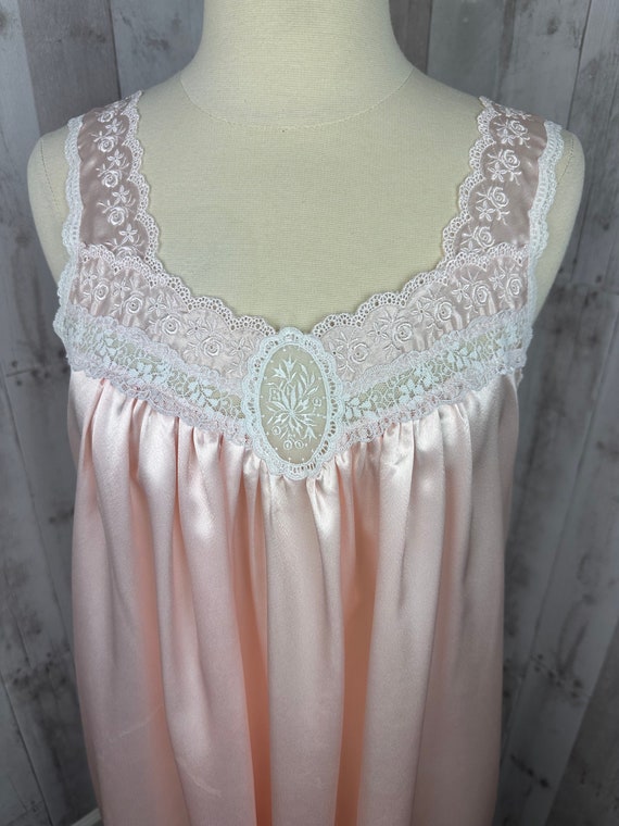 DIOR Vintage 1980s Christian Dior Pink Babydoll N… - image 4