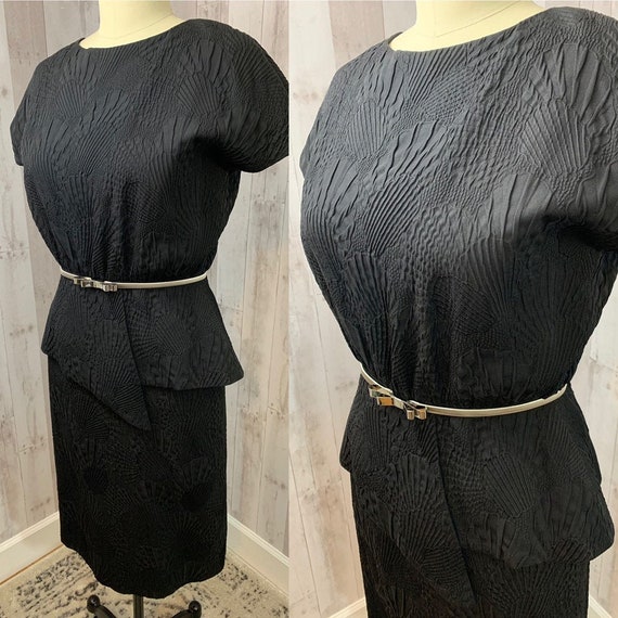 DIOR Vintage 1980s Little Black Dress~Christian D… - image 2