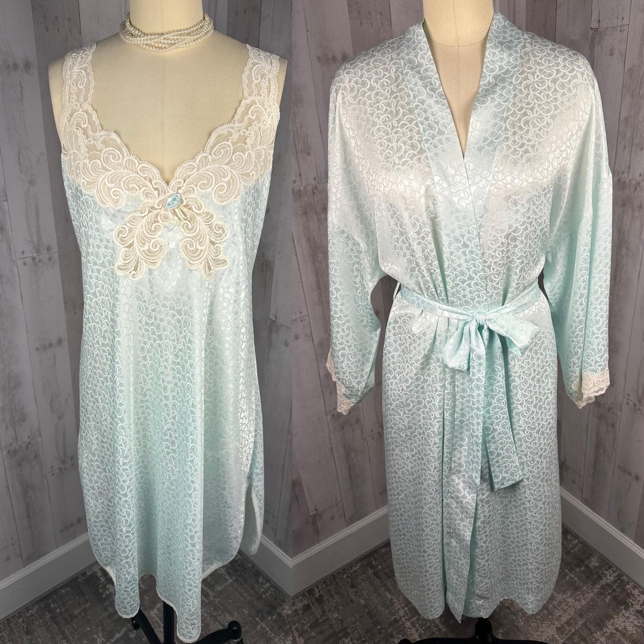 Vintage Christian Dior Lingerie Nightgown Maxi Long Slip