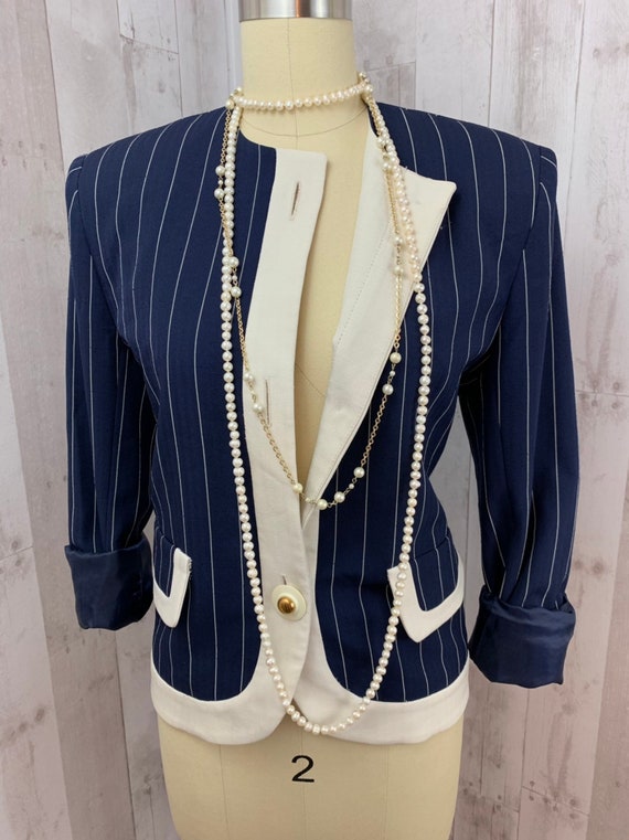 LILLI ANN 1970s Vintage Suit Career Jacket/Blazer… - image 5
