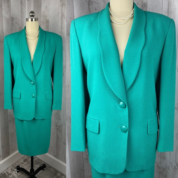 DIOR Vintage 1980s Christian Dior Suit 2PC Jacket… - image 2