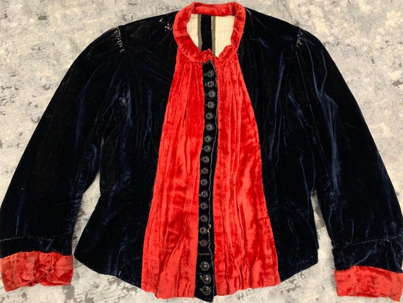 1890s Victorian Antique Corset Top/Bodice/Coat/Jac