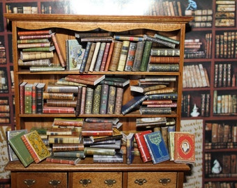 Miniature books - set of 100 different books