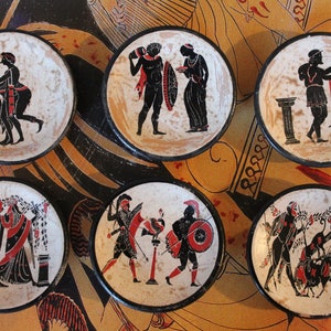 Dollhouse Miniature Ancient Greece big plates
