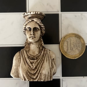 Miniature reproduction of ancient Greek bas-relief for dollhouse and  diorama