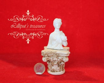 Dollhouse miniature antique Roman/Greek statue