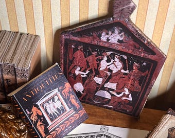 Puppenhaus Miniatur antikes Griechenland Set
