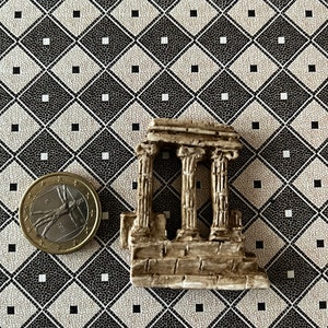 Dollhouse miniature ancient Greece temple reproduction