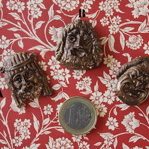 Dollhouse miniature Ancient Greek Theatre Masks