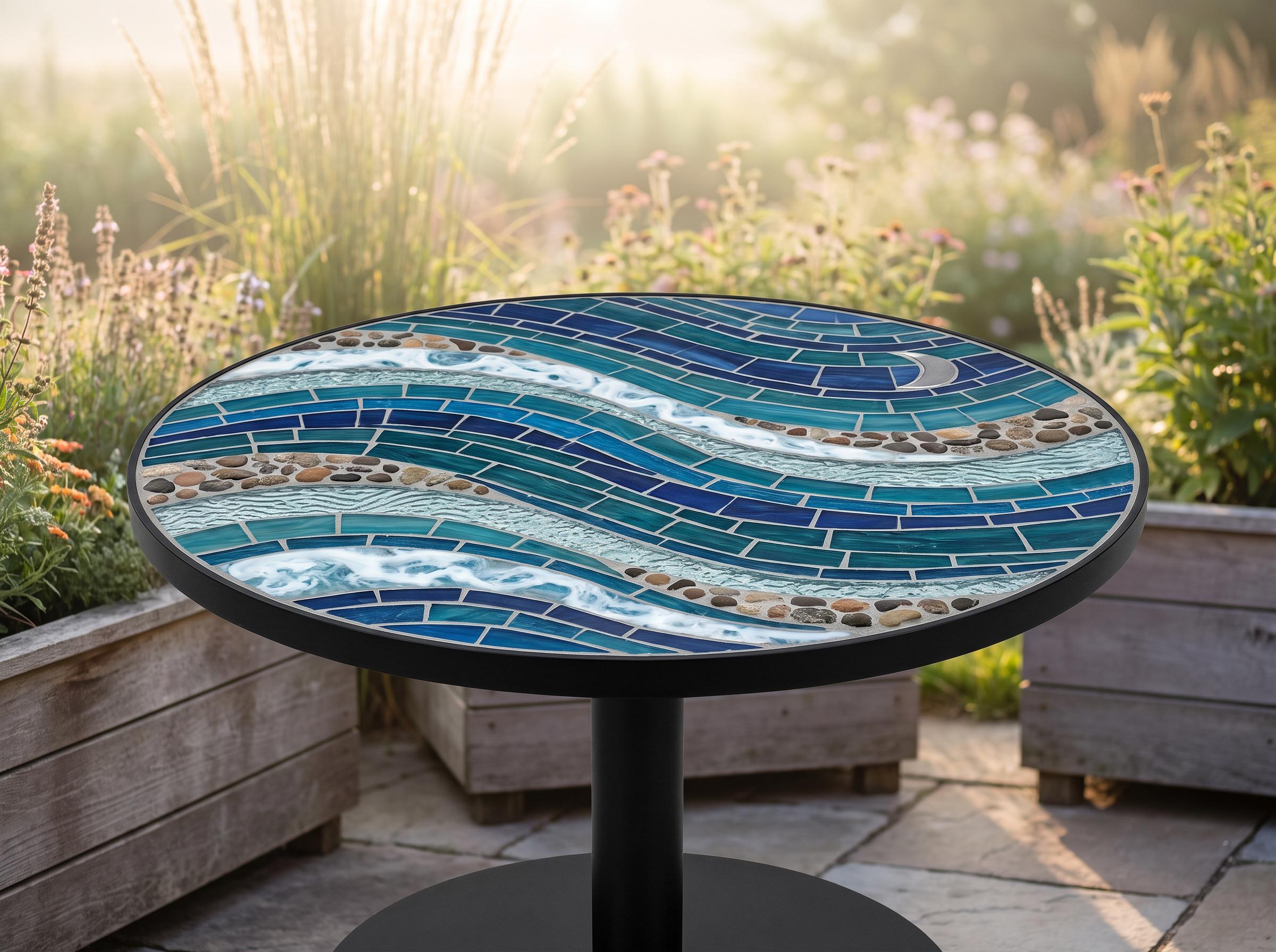Stained Glass Side Tables - Etsy