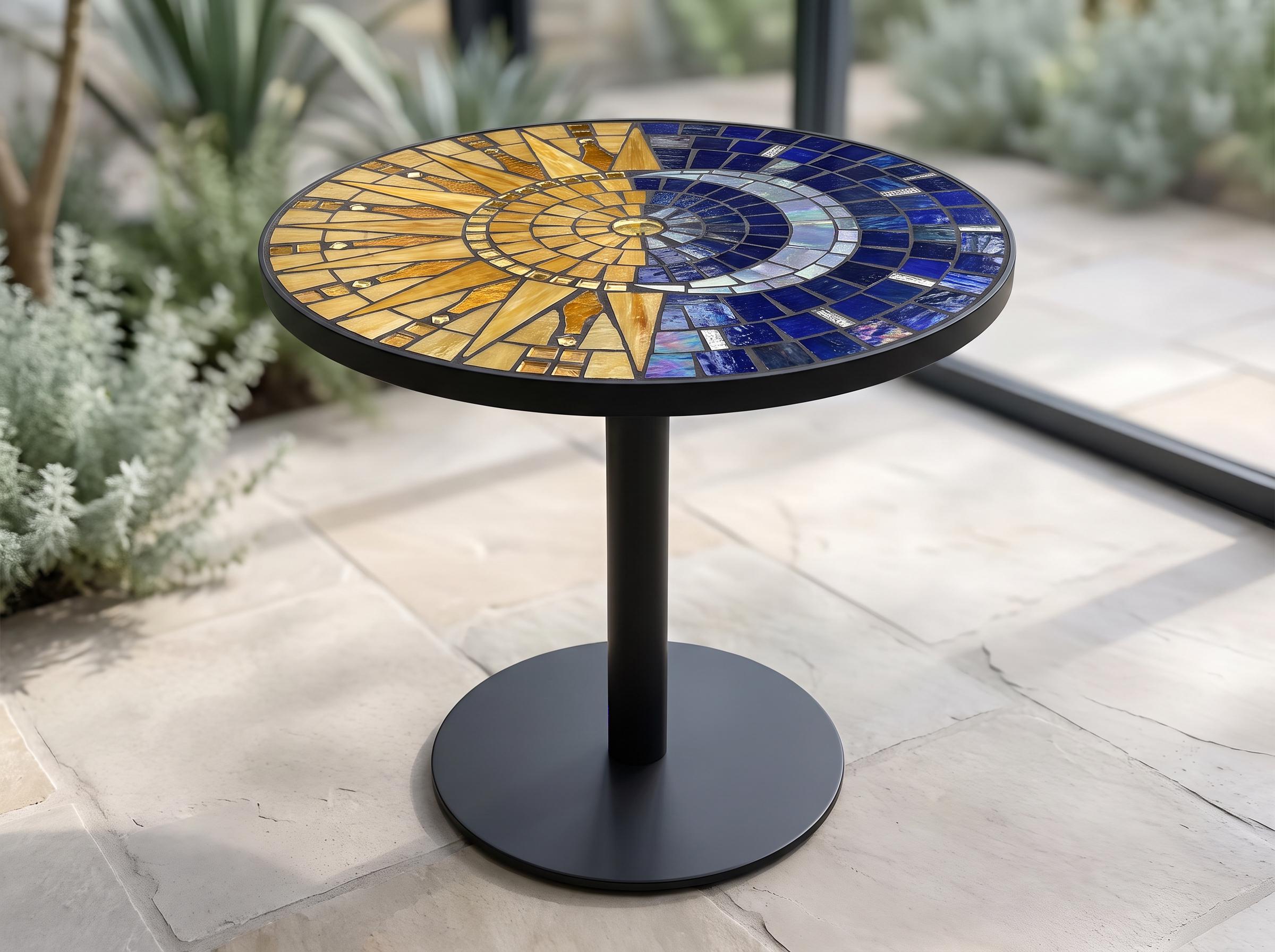 Stained Glass Side Tables - Etsy