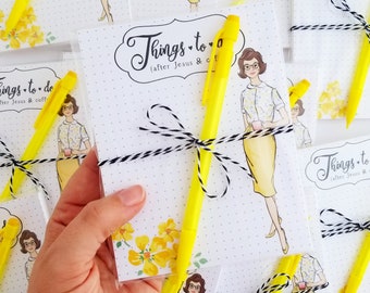 homemakers heart notepad things to do after Jesus & coffee mothers day gift