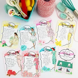 homemakers heart - note & scripture cards - SET OF EIGHT