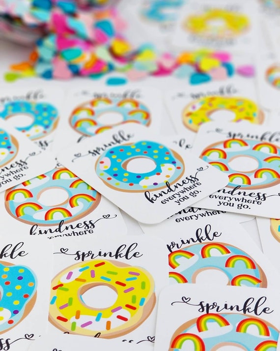 Sprinkle Kindness Everywhere You Go Cookies