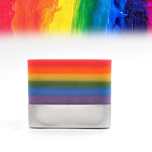 Rainbow Candle by Spiral Melt Candles