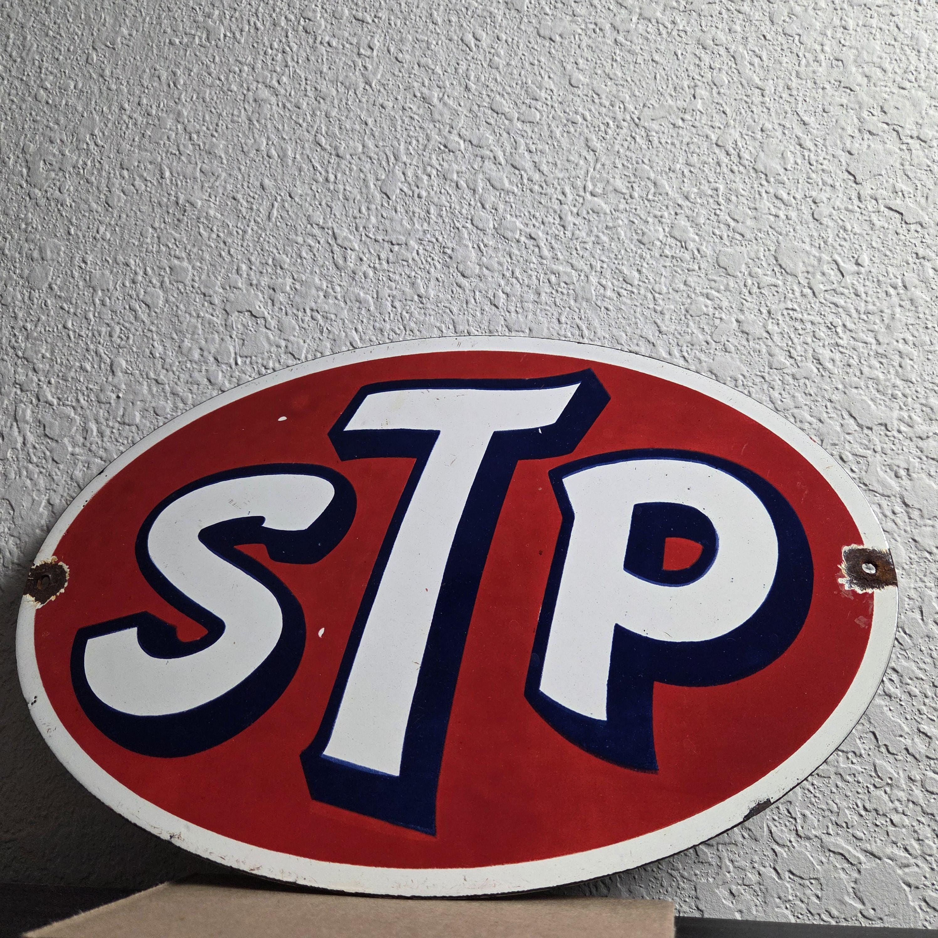 Stp Oil Sign - Etsy