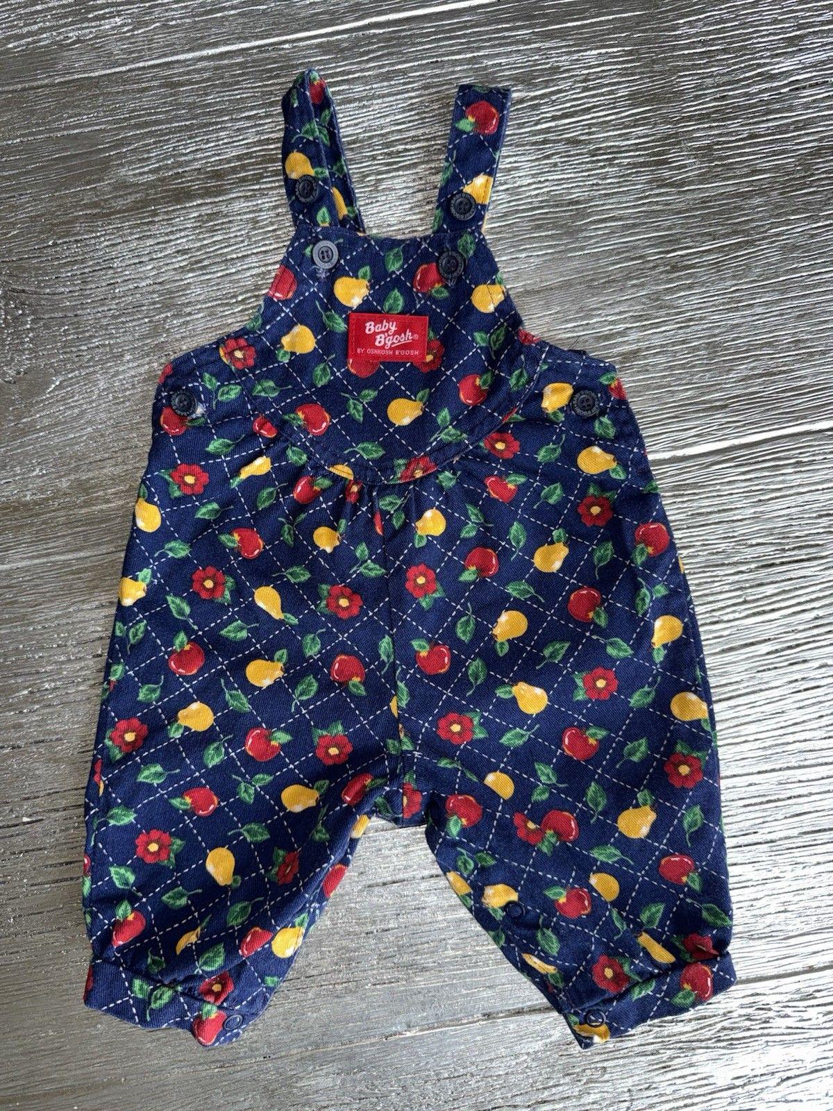 USA vintage oshkosh vegetable柄エプロンワンピース Oshkosh Fruit - Etsy