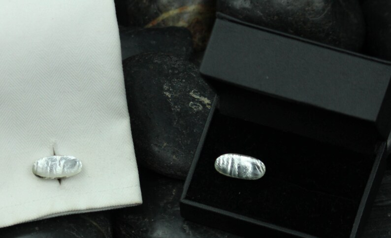 Gold Silver Cufflinks