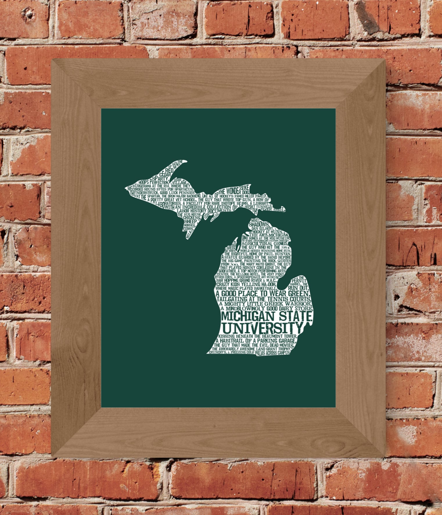 Msu Fight Song Etsy