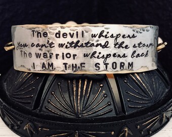 Image result for life said you cant withstand the storm Warrior replied