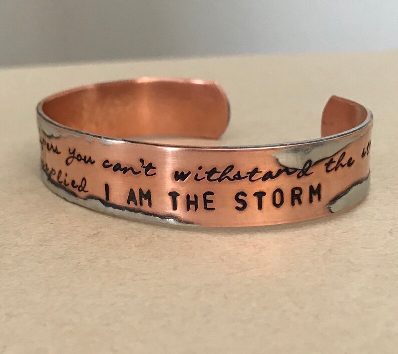 The Devil Whispers You Can't Withstand the Stormthe - Etsy