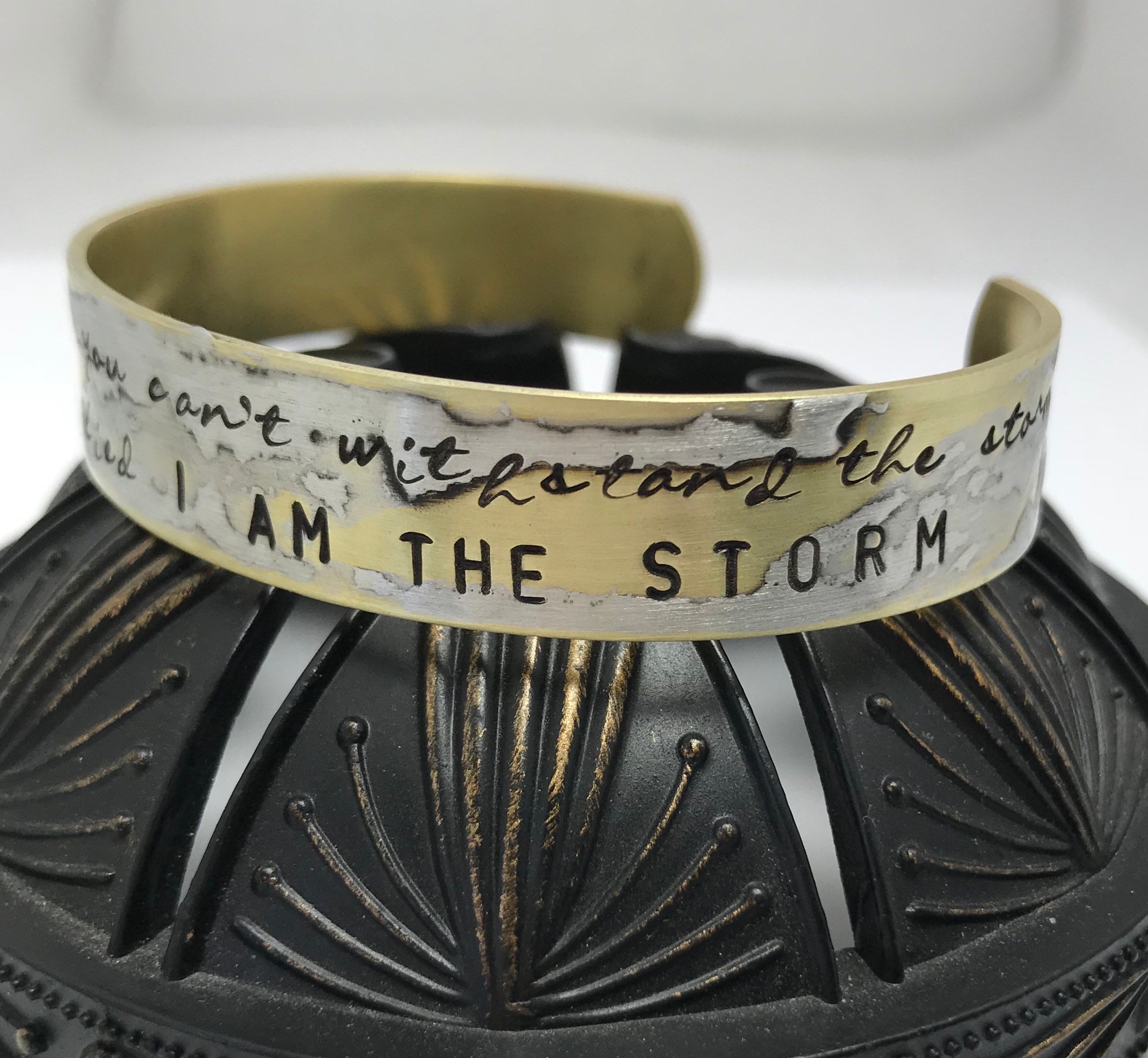 The Devil Whispers You Can't Withstand the Stormthe - Etsy Canada