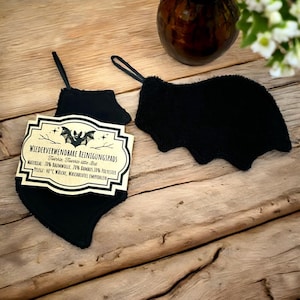 Washable cleansing pads bat sustainable make-up removal pads set of 2 bat wings