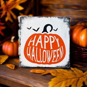 Halloween-Hofschild Allergiefreundlich – Mit Kürbis-Motiv, 29,7x40,6 Cm, Mit Metallpfählen