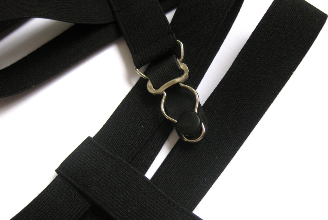 1 Pair Sock Garter Harness Suspender Simple Etsy