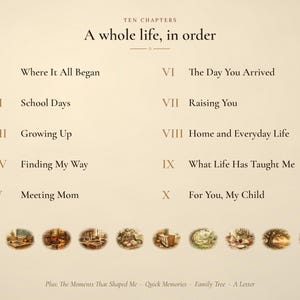 Dad Memory Journal, 250+ Questions, Guided Life Story Book (Digital Download) image 5