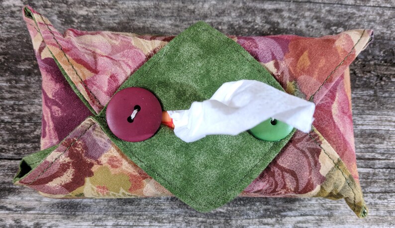 M/&M/'s Travel Tissue Cover Handmade