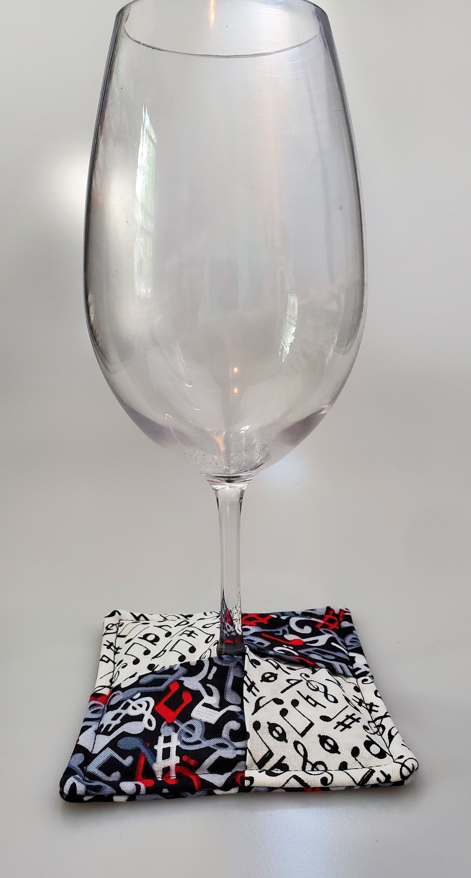 Coasters Mug Rugs Wine Glass Cozies Charms Music Etsy UK